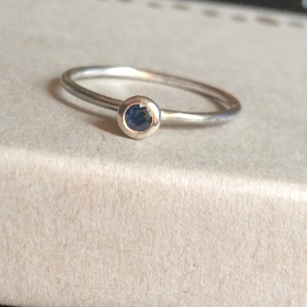 Silpada Sterling & Sapphire September Birthstone.
